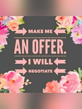 Feel free to make an offer!